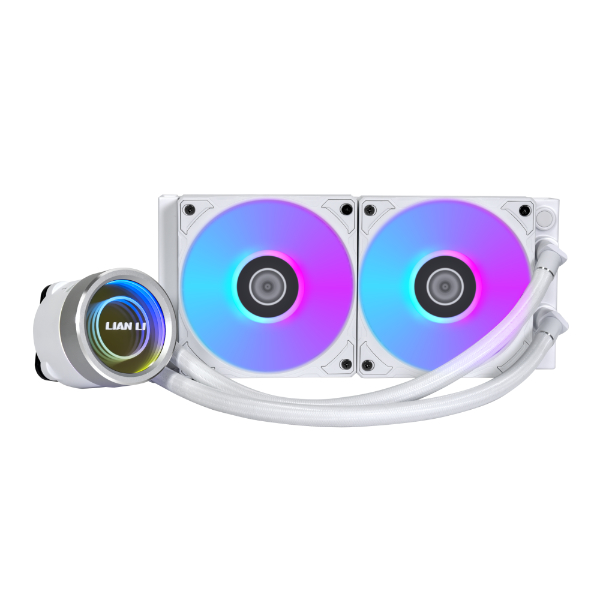  LIAN LI GA II TRINITY 240 Liquid Cooler White