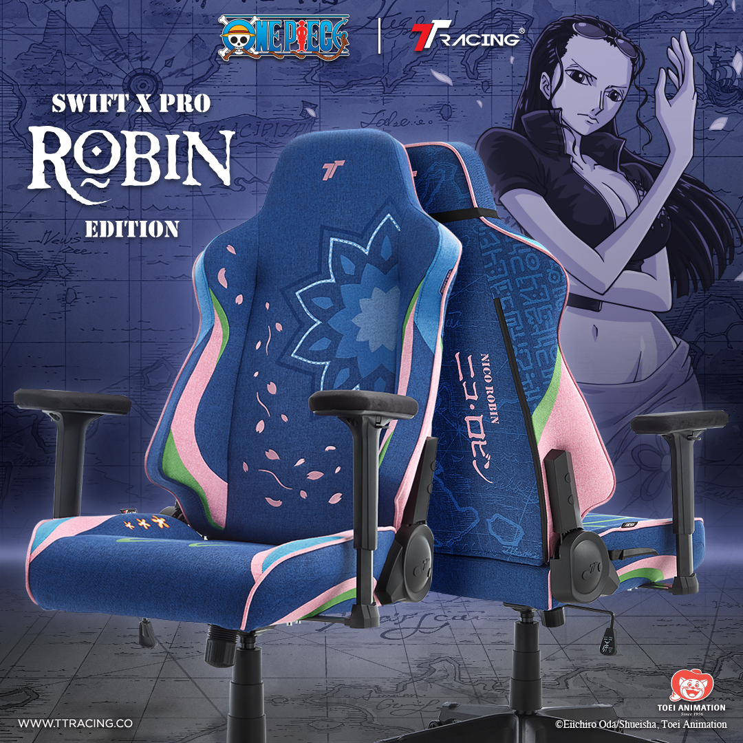 TTRacing Swift X Pro Air Threads Fabric Gaming Chair - Robin Edition