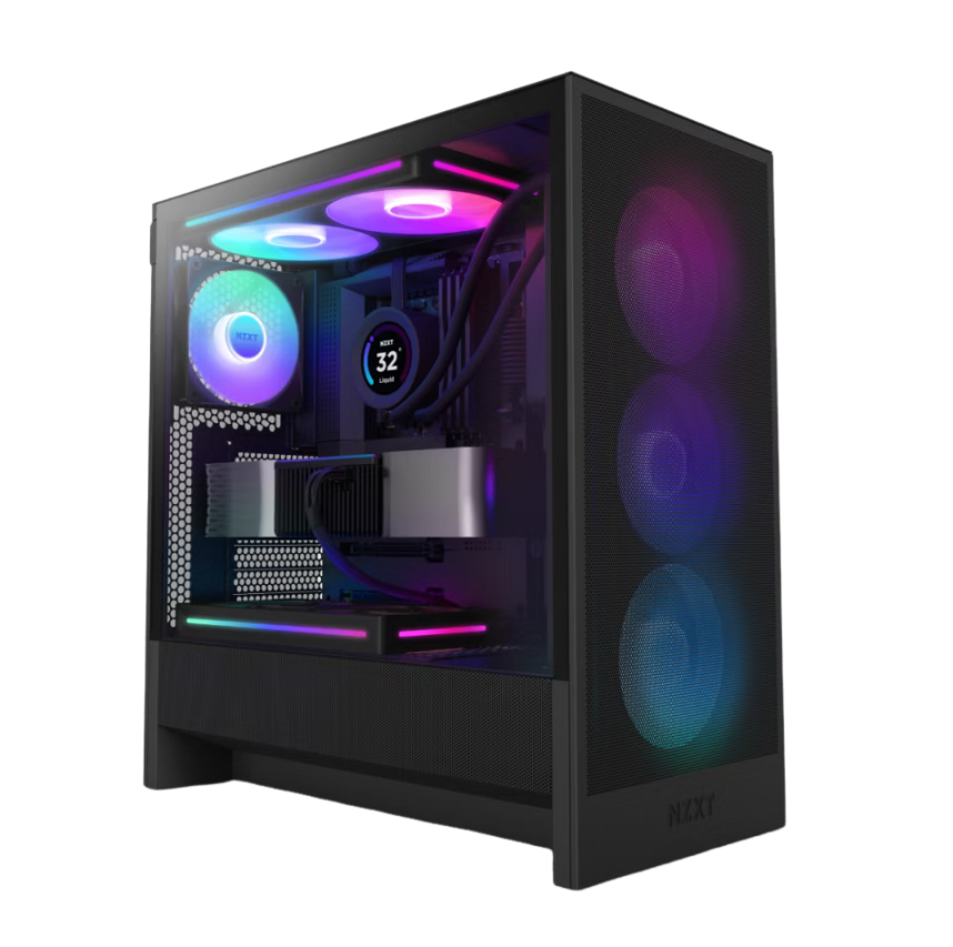 NZXT H5 Flow RGB BLACK
