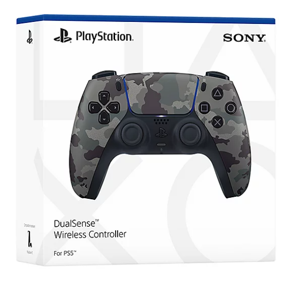 PS5 CONTROLLER Gray Camouflage