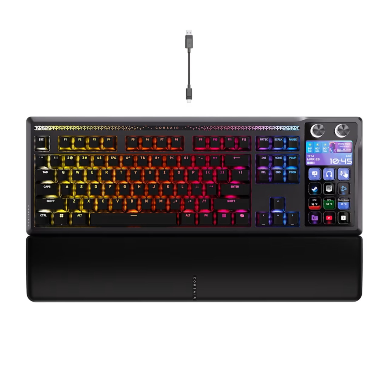 CORSAIR GALLEON 100 SD Stream Deck-Integrated Mechanical Keyboard