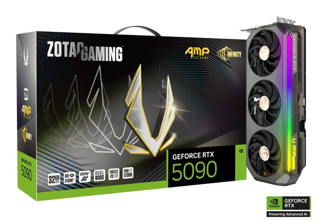 ZOTAC GAMING GeForce RTX5090 AMP Extreme INFINITY