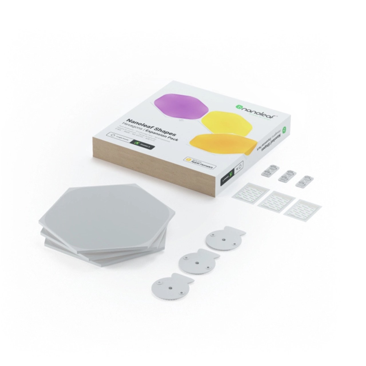Nanoleaf Shapes Hexagon | White | 3 Pack | Global | Panels Only