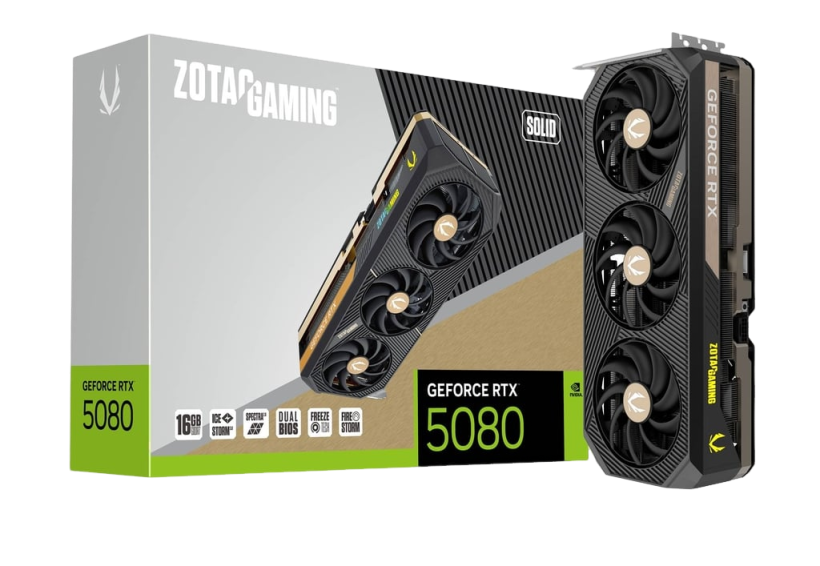 ZOTAC GAMING GeForce RTX 5080 SOLID