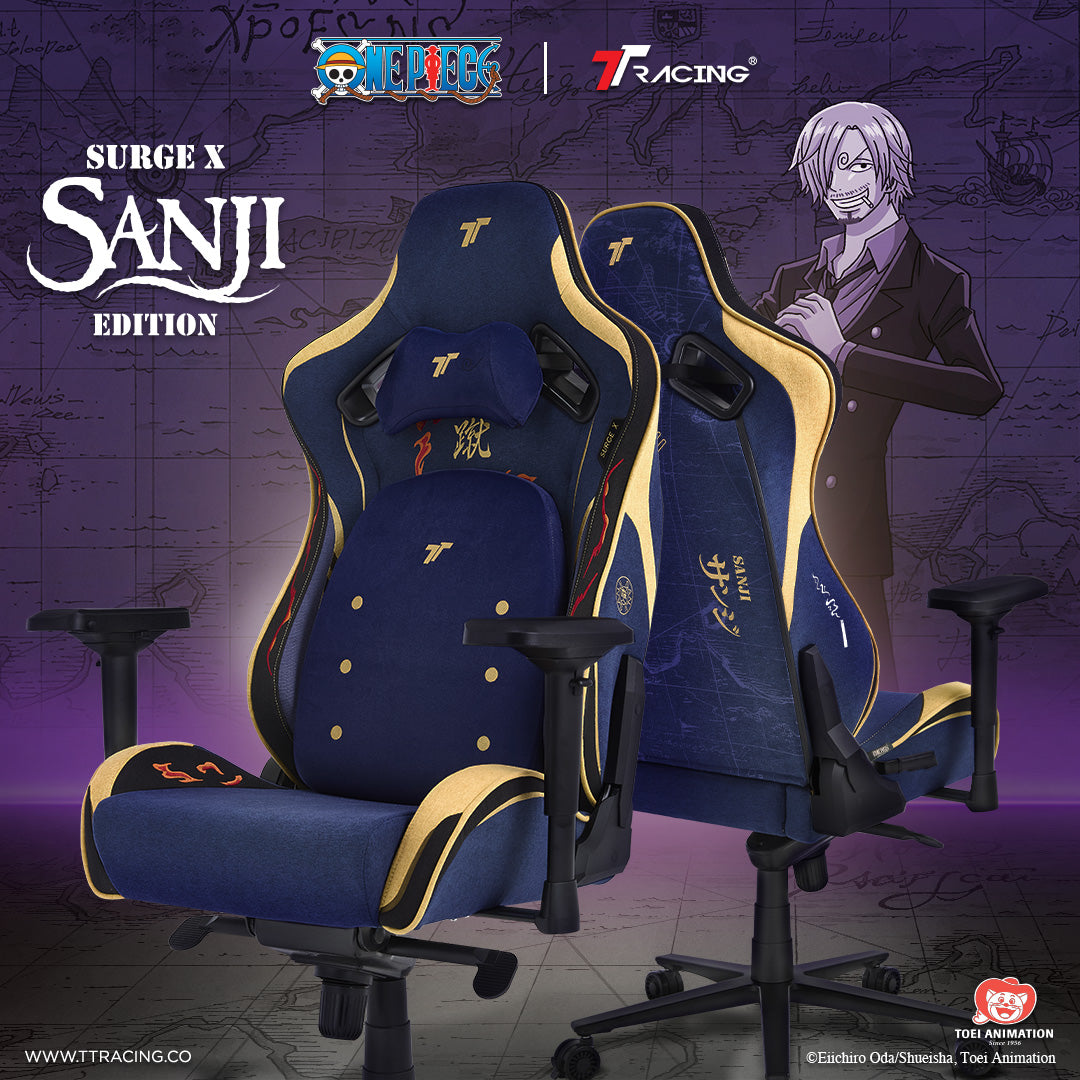 TTRacing Surge X Air Threads Fabric Gaming Chair - Sanji Edition