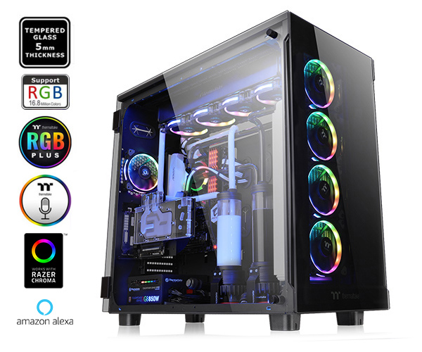 Thermaltake View 91 Tempered Glass RGB Edition