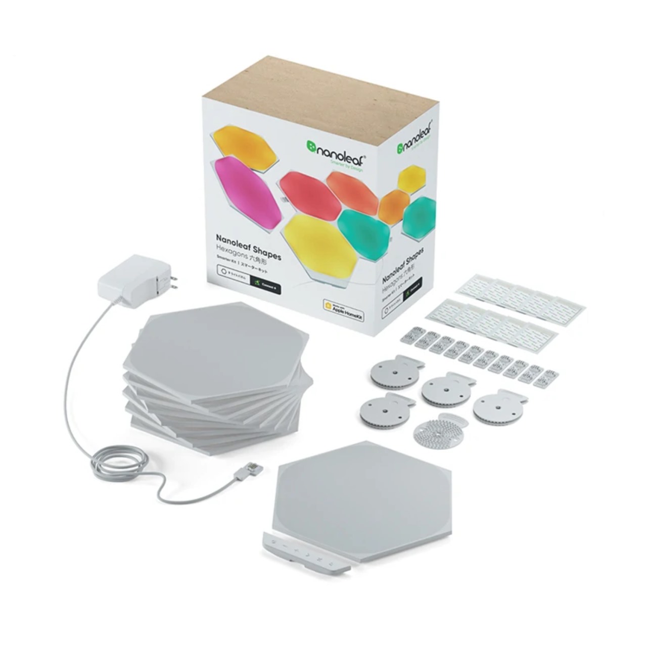 Nanoleaf Shapes Hexagon STK | White | 9 Pack | EU/UK