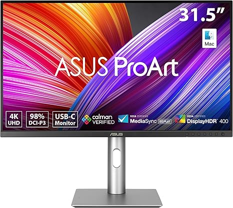 ASUS ProArt DISPLAY PA329CRV Professional Monitor