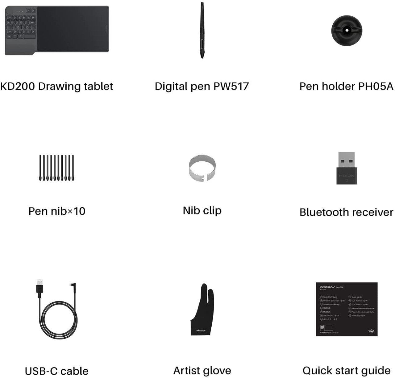 Huion Inspiroy Keydial KD200