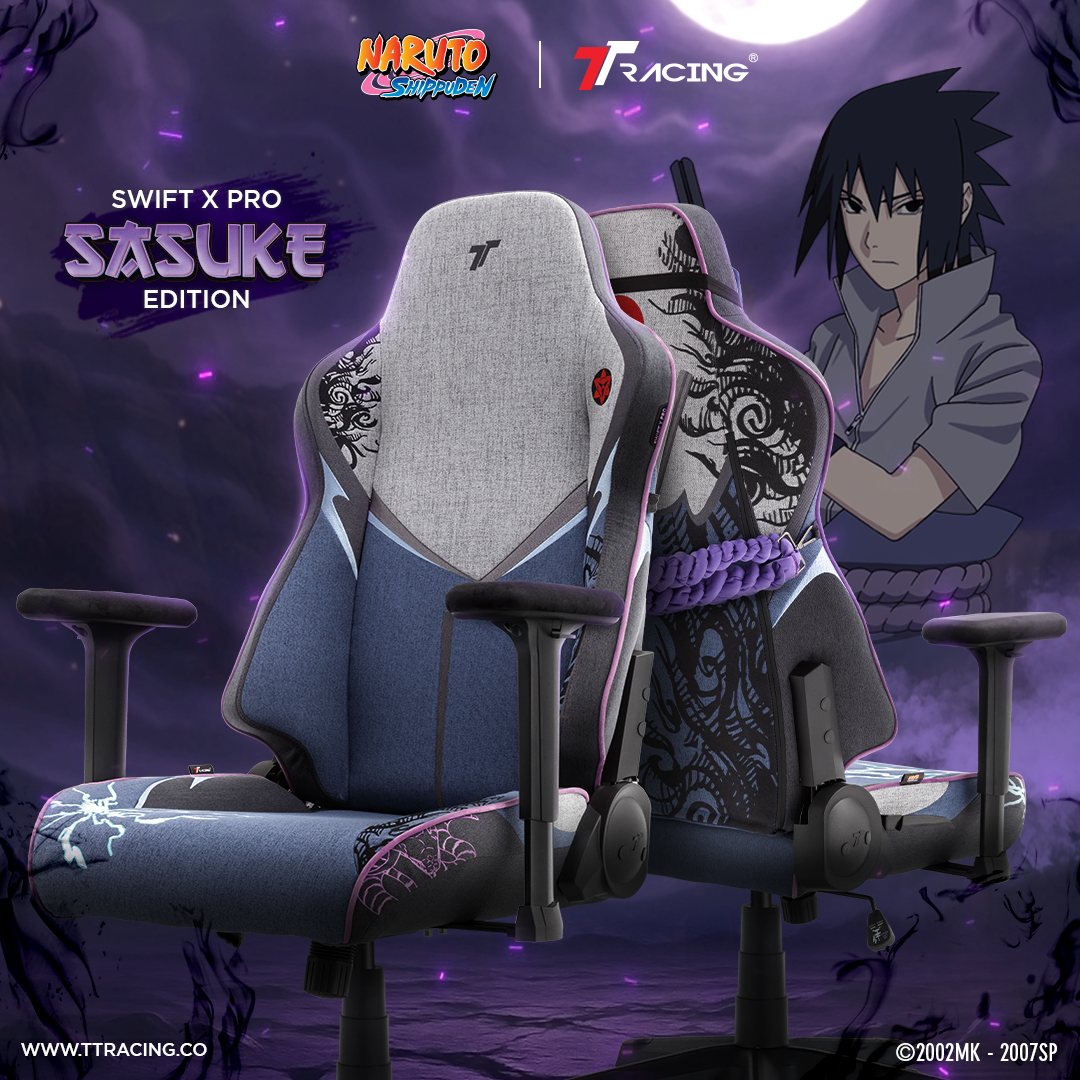 TTRacing Swift X Pro Air Threads Fabric Gaming Chair - Sasuke Edition